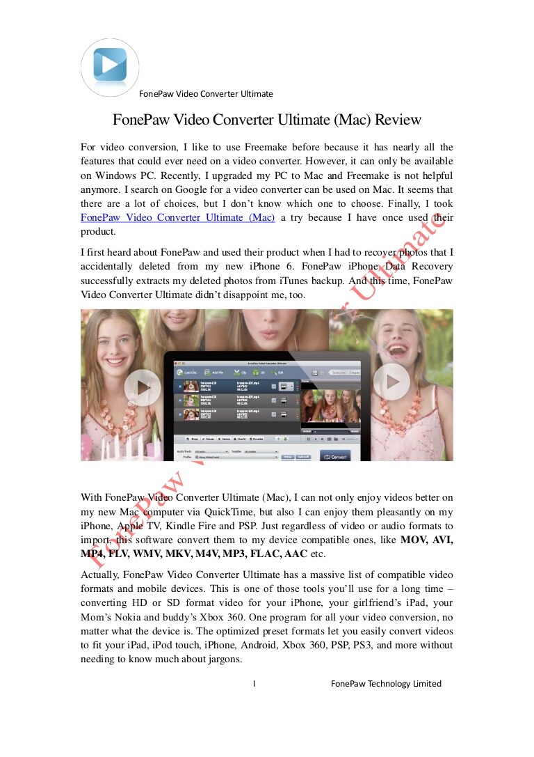 video converter ultimate for mac review
